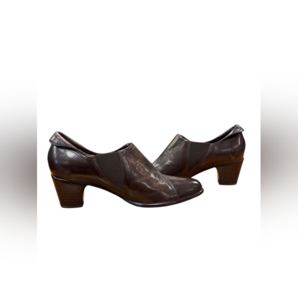 Anthropologie Everybody By B.Z Moda NWT T.Moro Dark Brown Leather Size 36 - Picture 2 of 9